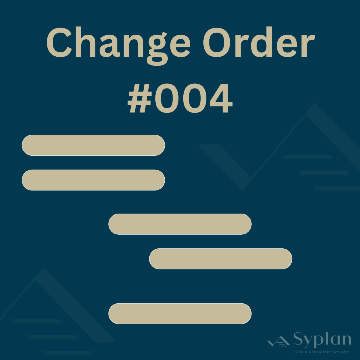 Change Order